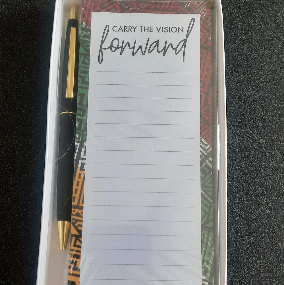Carry The Vision Forward Pad And Pen
